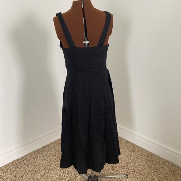 Gap fit and flare cotton summer dress - Picture 4 of 10